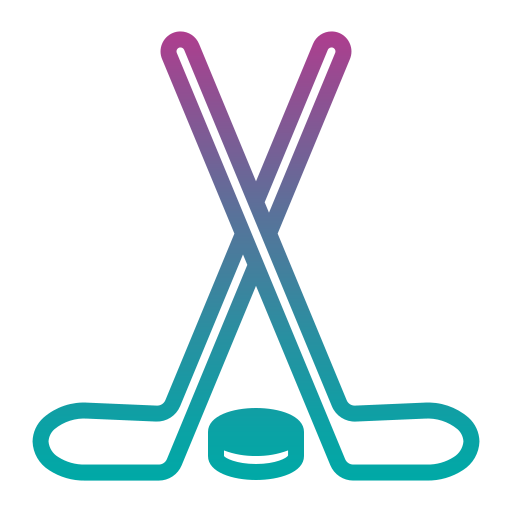 hockey sobre hielo Generic gradient fill icono
