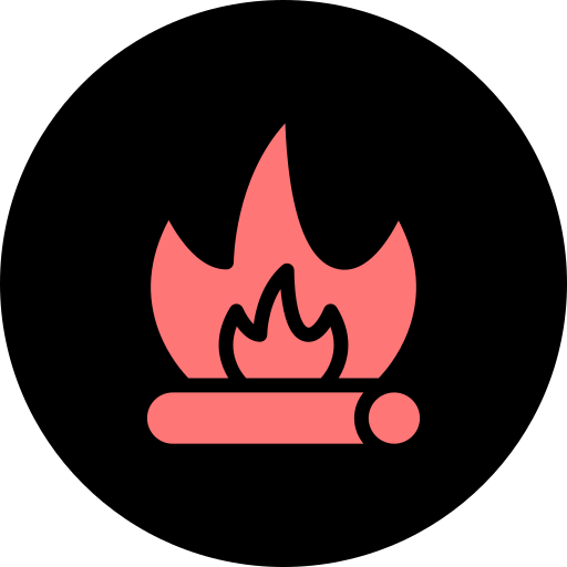 Campfire Generic color fill icon