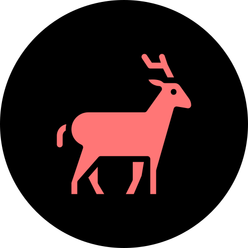 ciervo Generic color fill icono