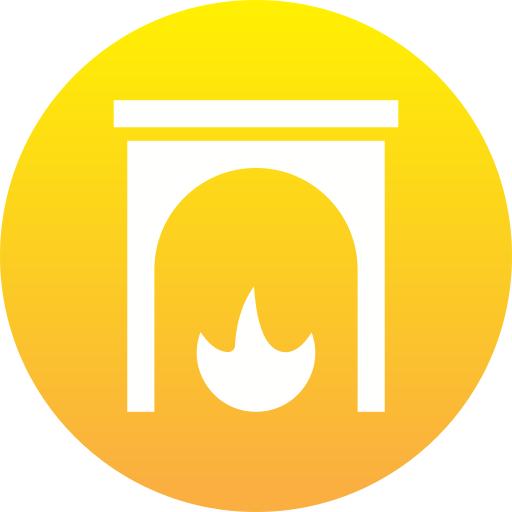 暖炉 Generic gradient fill icon
