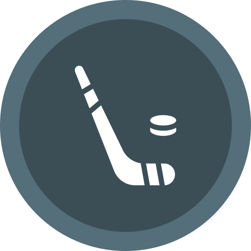 hockey sobre hielo Generic color fill icono