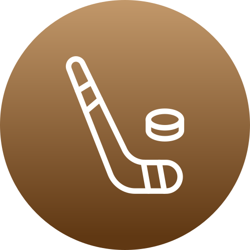 ijshockey Generic gradient fill icoon