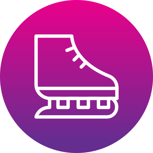 スケート靴 Generic gradient fill icon