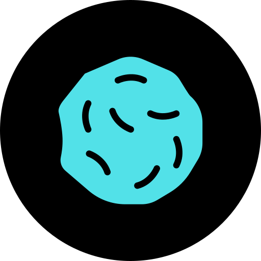 Śnieżna kula Generic color fill ikona