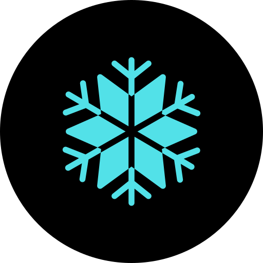 fiocco di neve Generic color fill icona