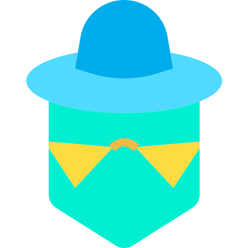 hacker Kiranshastry Flat icoon