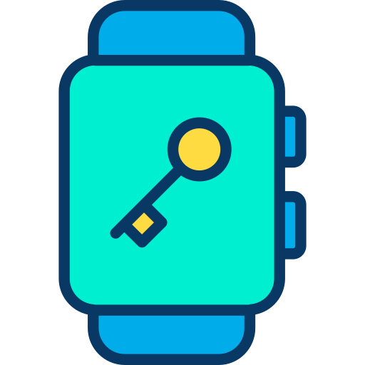 smartwatch Kiranshastry Lineal Color icon