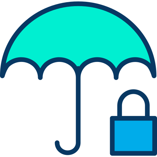 Umbrella Kiranshastry Lineal Color icon