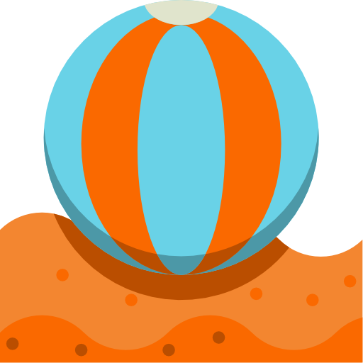 pelota de playa Wanicon Flat icono