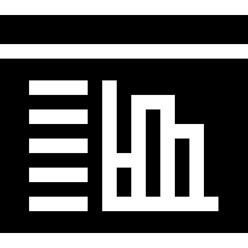 tablero Basic Straight Filled icono