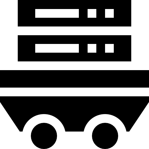base de datos Basic Straight Filled icono