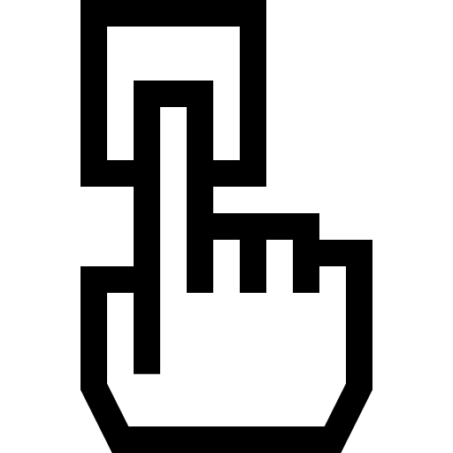 huella dactilar Basic Straight Lineal icono