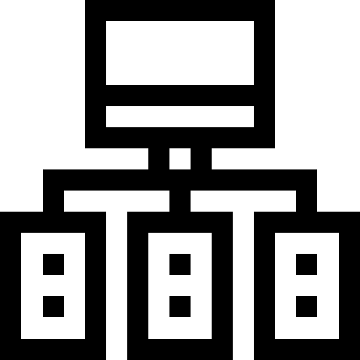 サーバー Basic Straight Lineal icon