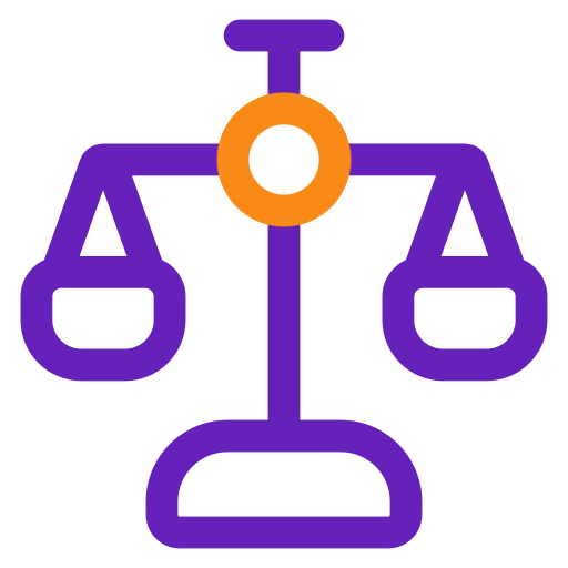 Balance scale Generic color outline icon