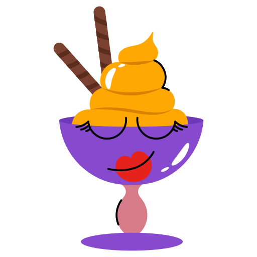 eisbecher Generic Sticker Color Fill icon