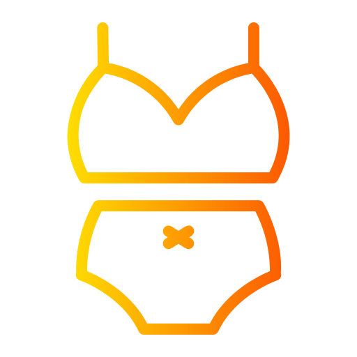 Bikini Generic gradient outline icon