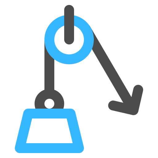 Pulley Generic color outline icon