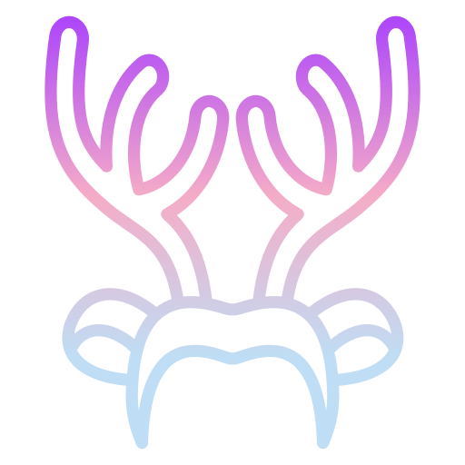 Antlers Generic gradient outline icon