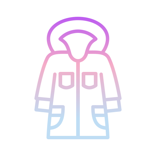 manteau blazer Generic gradient outline Icône