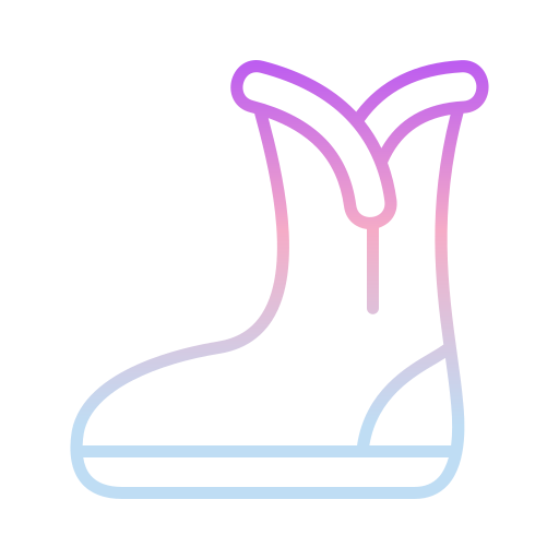 calzado Generic gradient outline icono