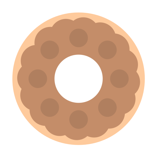 rosquilla Generic color fill icono