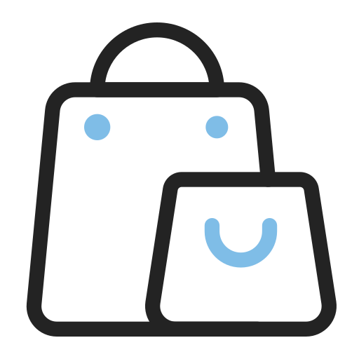 Bags shopping Generic color outline icon