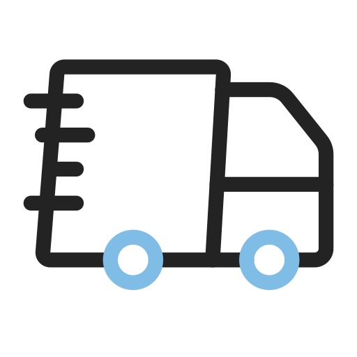 Delivery truck Generic color outline icon