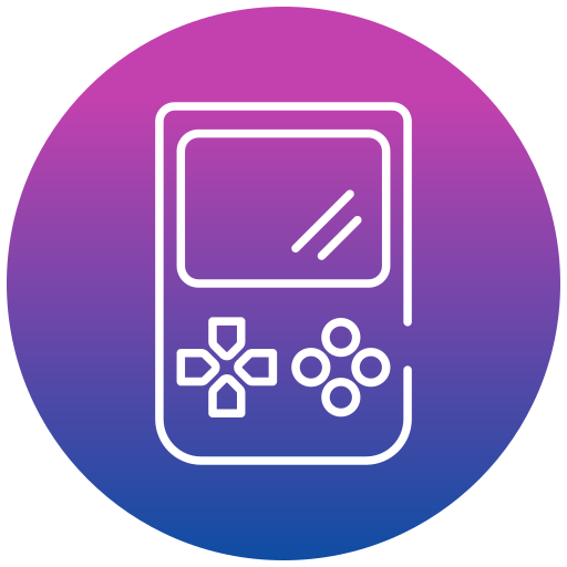 Game boy Generic gradient fill icon