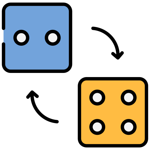кубики Generic color lineal-color иконка