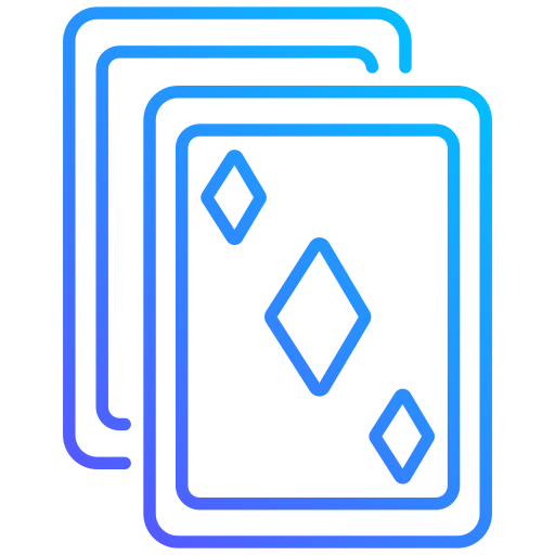 gioco di carte Generic gradient outline icona