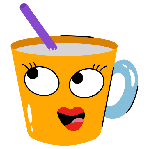 コーヒー Generic Sticker Color Fill icon