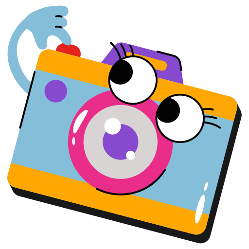 Camera Generic Sticker Color Fill icon