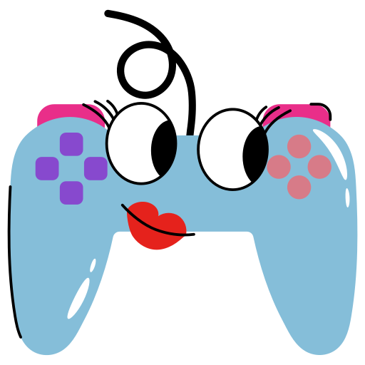 Игровой контроллер Generic Sticker Color Fill иконка