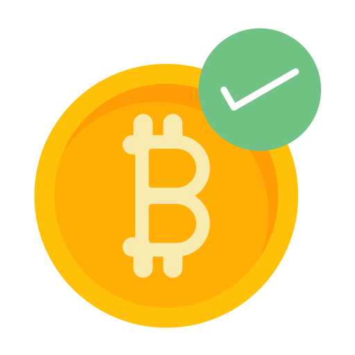 Cryptocurrency Generic color fill icon