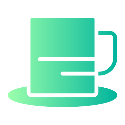 Coffee cup Generic gradient fill icon