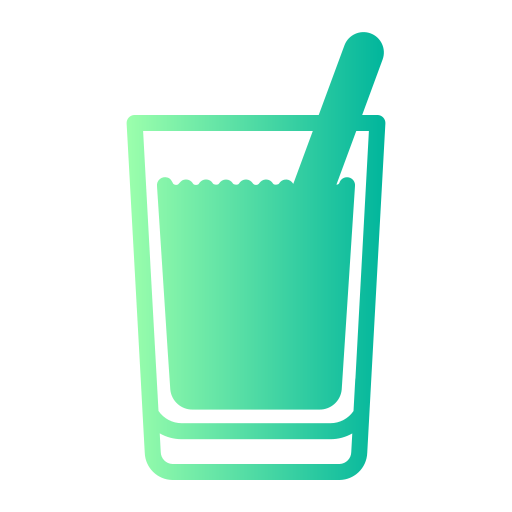 glas water Generic gradient fill icoon