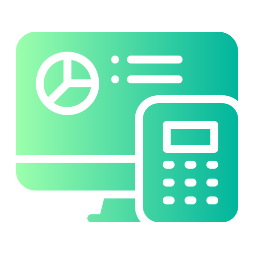 Bookkeeping Generic gradient fill icon