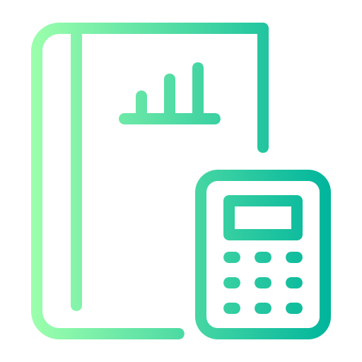 Bookkeeping Generic gradient outline icon
