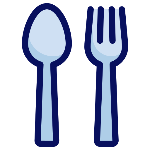 fourchette et cuillère Generic color lineal-color Icône