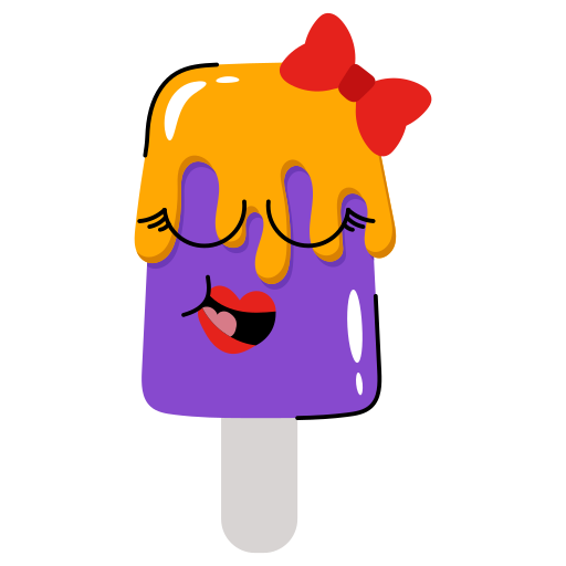 gelato Generic Sticker Color Fill icona