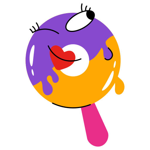 도넛 Generic Sticker Color Fill icon