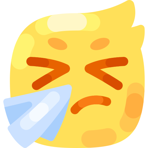 Sneeze Special Shine Flat icon