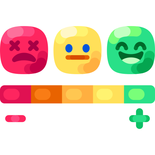 emoji di feedback Special Shine Flat icona