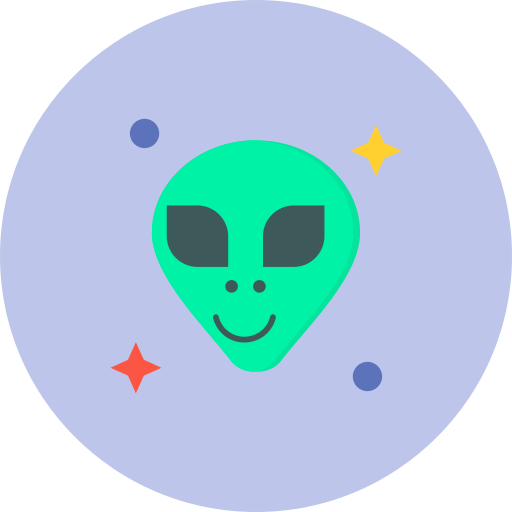 alieno Generic color fill icona