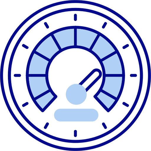 tachometer Generic color lineal-color icon