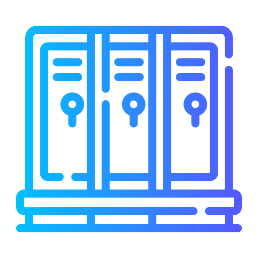 Changing room Generic gradient outline icon