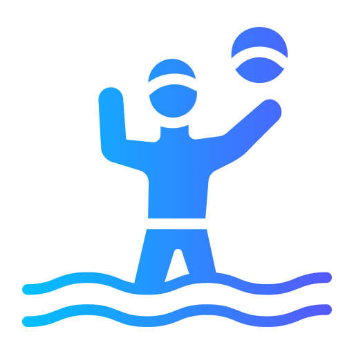 Water polo Generic gradient fill icon