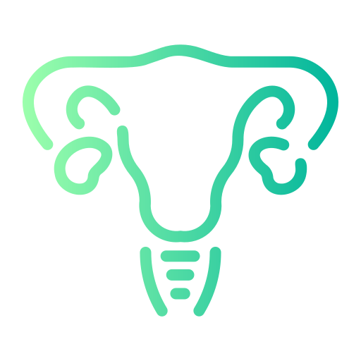 Uterus Generic gradient outline icon