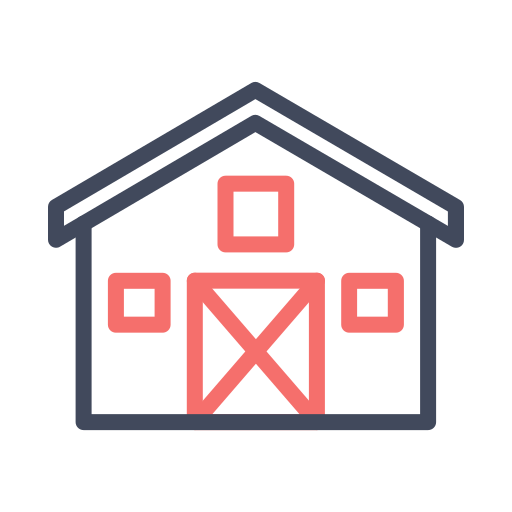 Barn Generic color outline icon