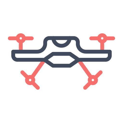 Drone Generic color outline icon